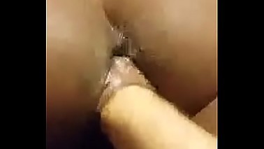 Hand fisting my wet pussy